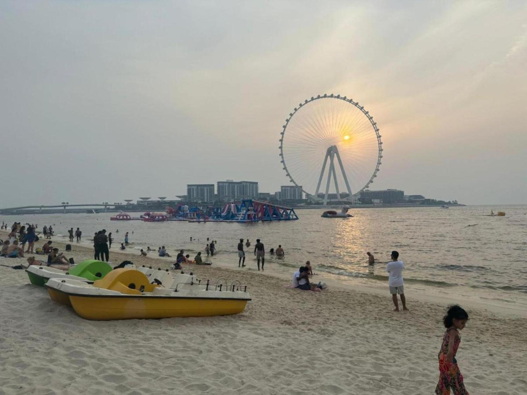 Ahlan New Horizon Marina Beach Jbr Dubai Bagian luar foto